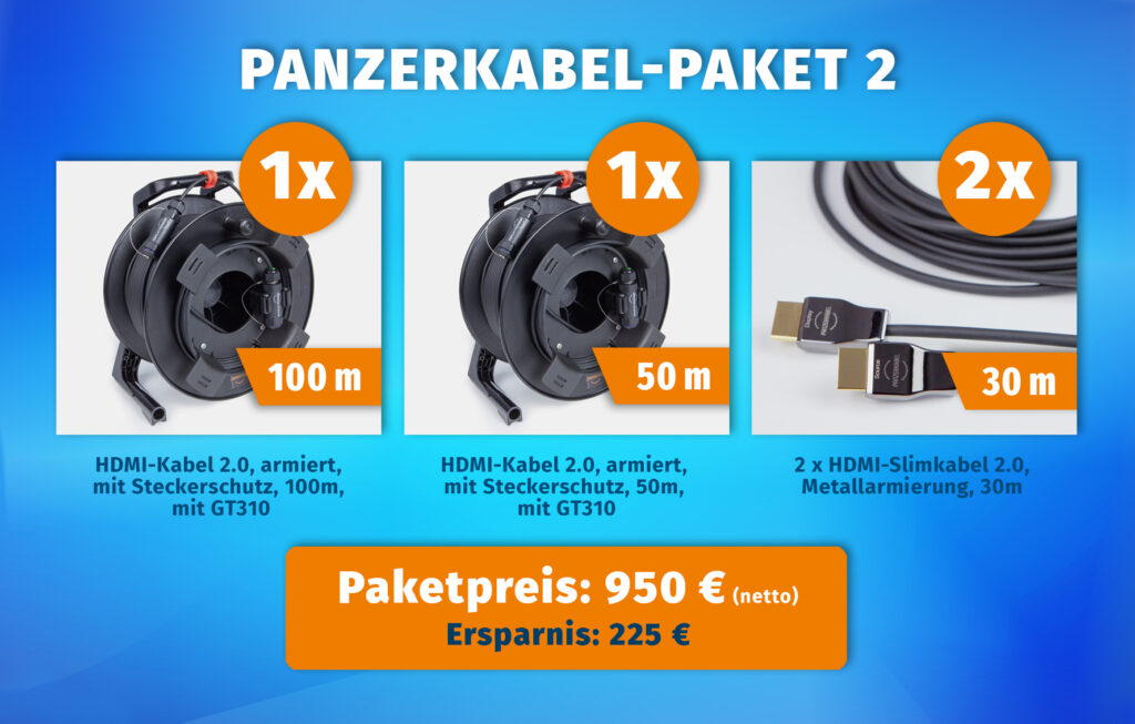 PANZERKABEL-PAKET 2